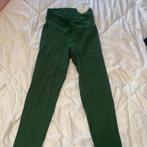 Green aerie leggings
